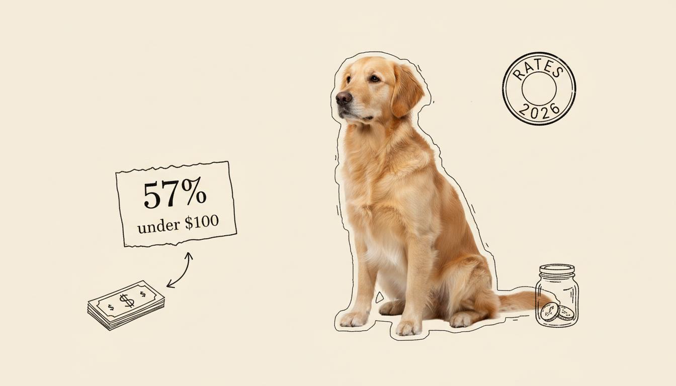Dog influencer rates: 2026 benchmarks